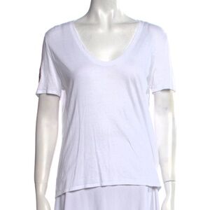 Zadig and Voltaire Scoop Neck Short Sleeve T-Shirt Size: M